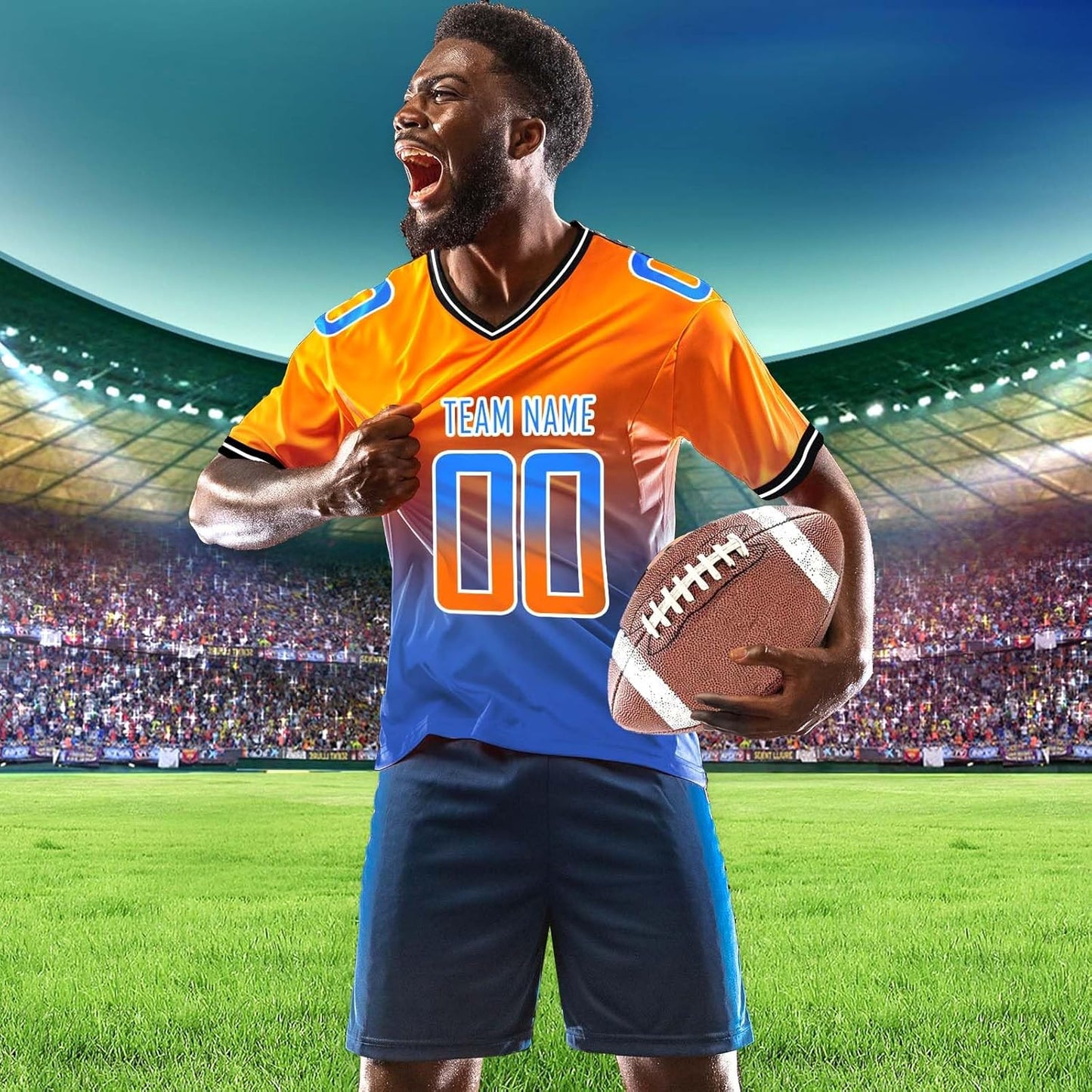Maillot de Football Personnalisable pour Tous : Adultes et Enfants, Hommes et Femmes