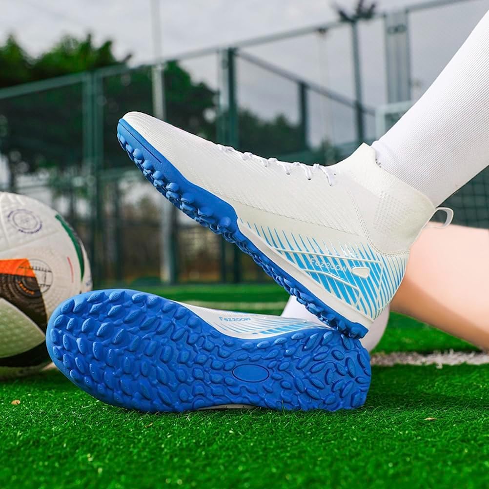 Unisex Football Shoes for Men and Kids - Professional Outdoor Soccer Cleats