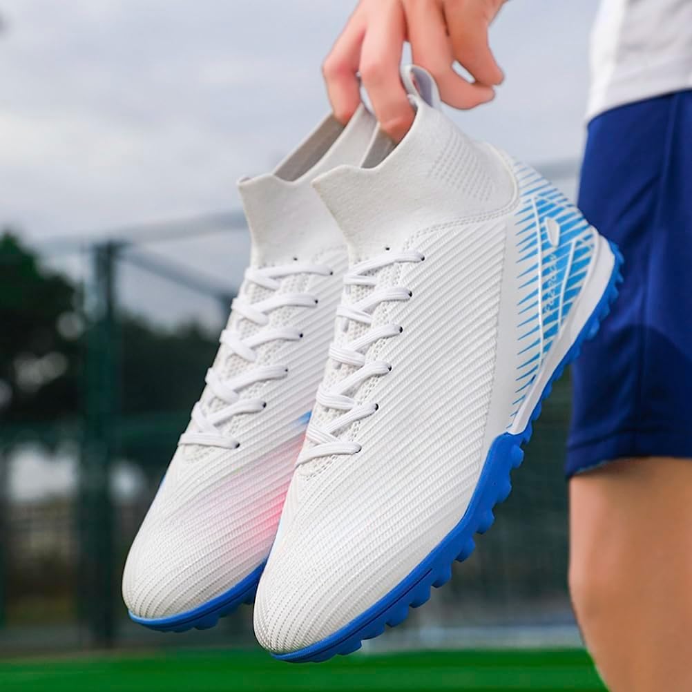 Unisex Football Shoes for Men and Kids - Professional Outdoor Soccer Cleats