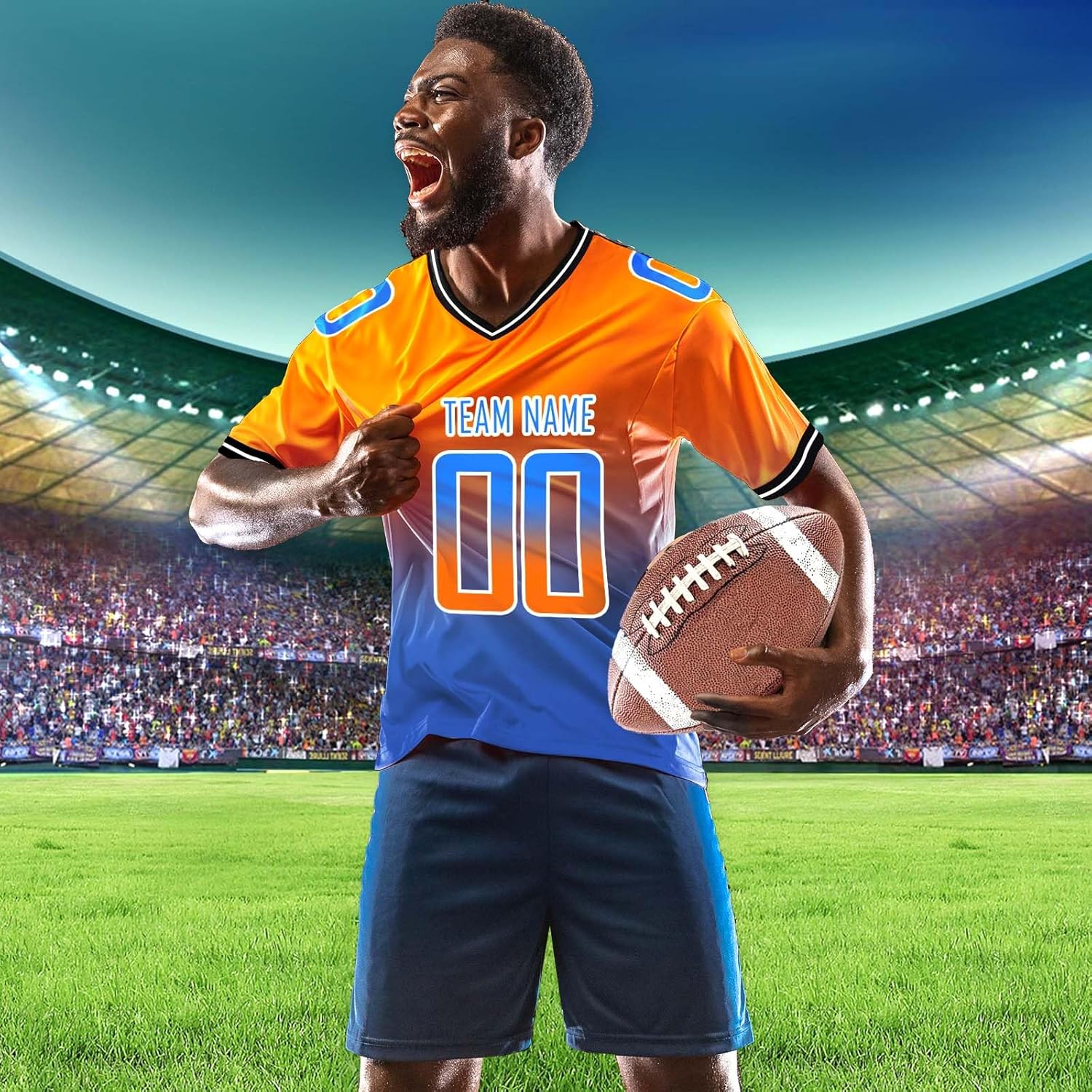 Maillot de Football Personnalisable pour Tous : Adultes et Enfants, Hommes et Femmes